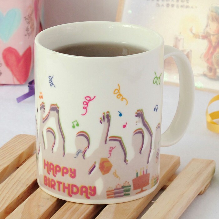 Happy Birthday Heat Sensitive Coffee Mug C8095W-BIRTHDAY L