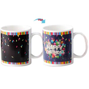 Hot Changing Ceramic Mug For Birthday Gift Coffee Mug C8095W-BIRTHDAY A